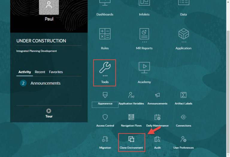 Migration with Clone Environment – Random EPM Notes