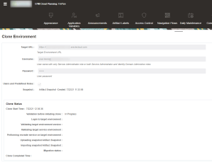 Migration with Clone Environment – Random EPM Notes
