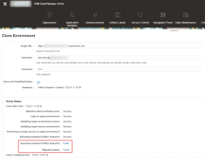 Migration with Clone Environment – Random EPM Notes