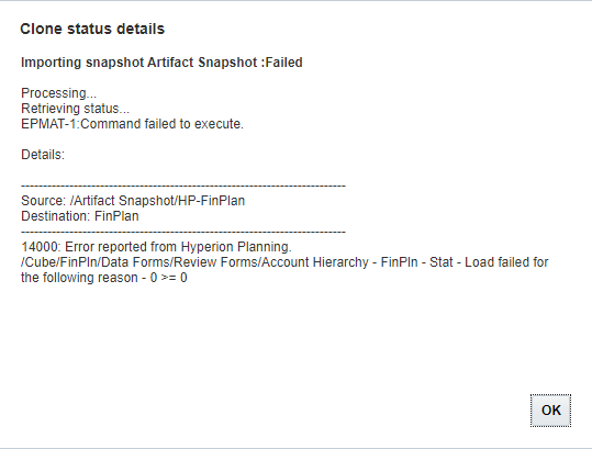 Migration with Clone Environment – Random EPM Notes