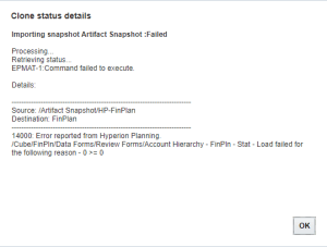 Migration with Clone Environment – Random EPM Notes