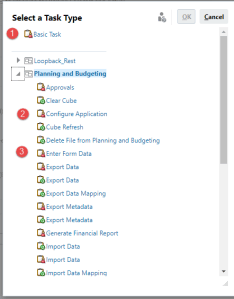 Adding Tasks in Task Manager – Random EPM Notes
