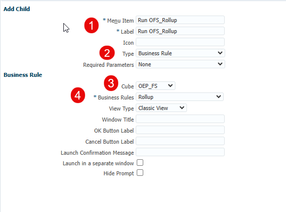 Ad Hoc Action Menu – Random EPM Notes