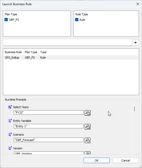 Ad Hoc Action Menu – Random EPM Notes